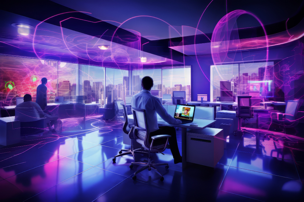 transformação digital no ambiente empresarial com tecnologia, IA e inovação
