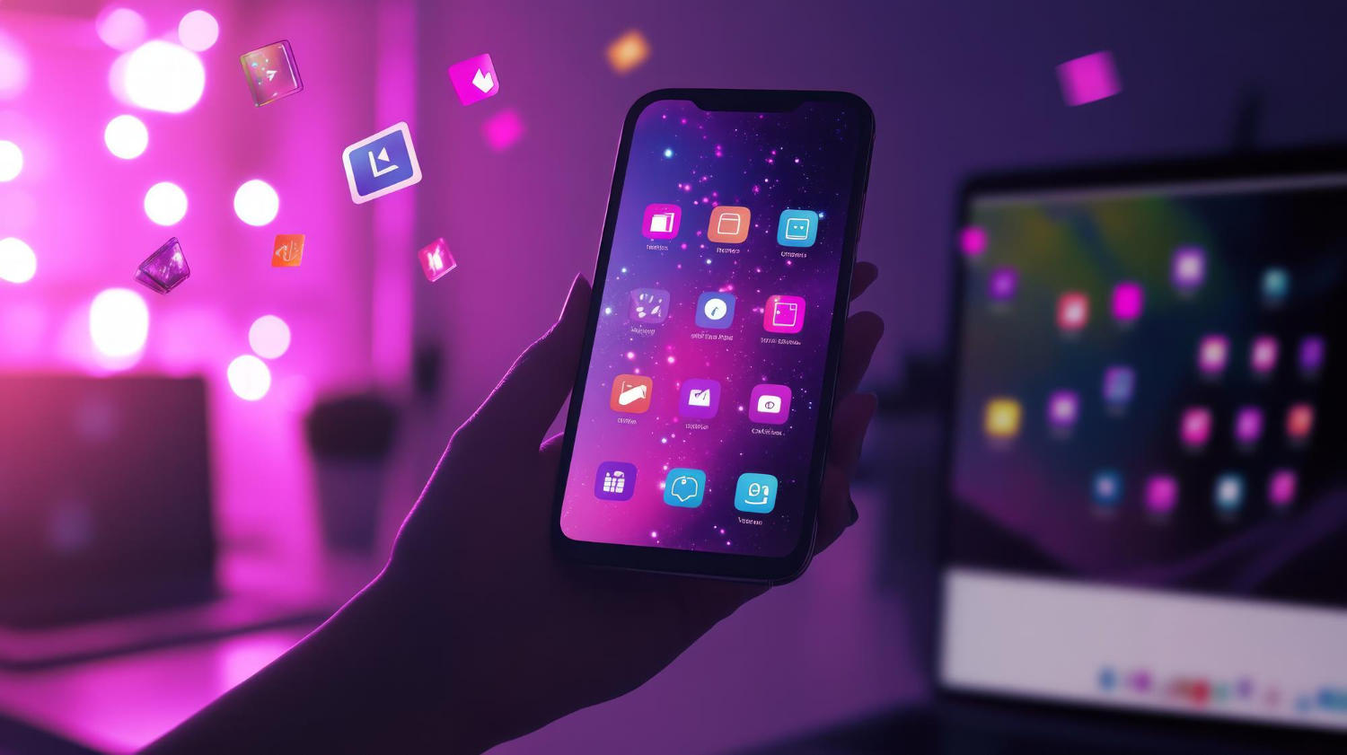 Aplicativos para empresas em smartphone com tecnologia digital